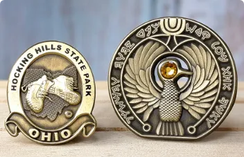 Eco Metal Pin Badges