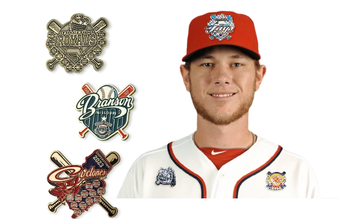 Baseball pin makers Baseball pin makers