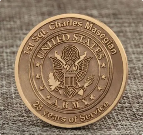 Die Struck Pin Badges