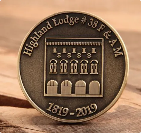 Die Struck Pin Badges