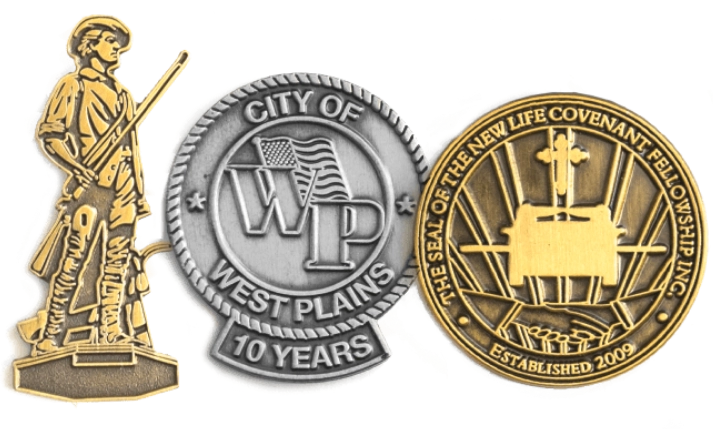 Best Die Struck Pin Badges