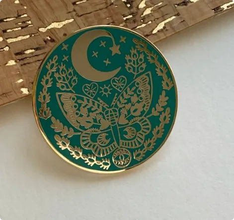 Eco Metal Pin Badges